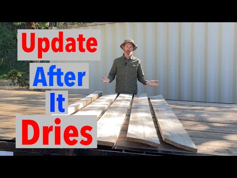 Easy Way to Straighten Lumber & Keep it straight UPDATE