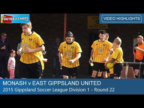 2015 GSL Rd 22 - Monash v East Gippsland United