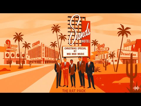 60's Ultra Cool Lounge Christmas Jazz | Christmas at the Sands   Rat Pack Holiday Music
