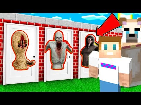 NON SCEGLIERE LA PORTA DELL SCP SBAGLIATO!! (Minecraft)