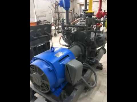 Genemco- Video  Mycom Reciprocating Compressor,Serial No  18726