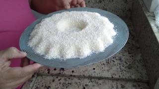 Pudim sem ovos e sem forno para o Natal  - Pudim de maria mole!!!!