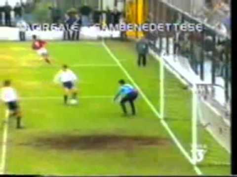 ACIREALE-SAMBENEDETTESE = 2-1   CAMPIONATO SERIE C1 1991-92