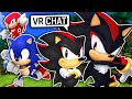 Shadow Classic Shadow Meet Classic Sonic Classic Knuckles VR Chat