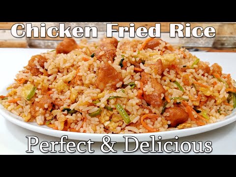 Chicken Fried Rice - How to Make Chicken Fried Rice Recipe - Best Chicken Fried Rice Recipe