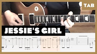 Rick Springfield - Jessie&#39;s Girl - Guitar Tab | Lesson | Cover | Tutorial