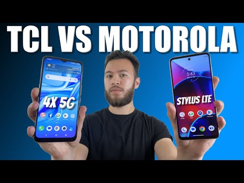 TCL 4X 5G vs Motorola Moto G Stylus LTE 2022
