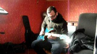 Eazy Skankers guitar recordings@Dub the demon studio