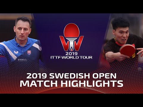 [2019 ITTF Swedish Open Highlights (Pre)] Sun Wen vs Lubomir Pistej   2019.10.2