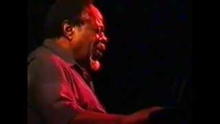 Sir. ROLAND  HANNA,p , TRIO,  Live Jazz  in  Roma ,1996..