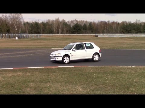 Paweł Zasada, Peugeot 106 - III SuperOES Tor Poznań - 25.03.2017
