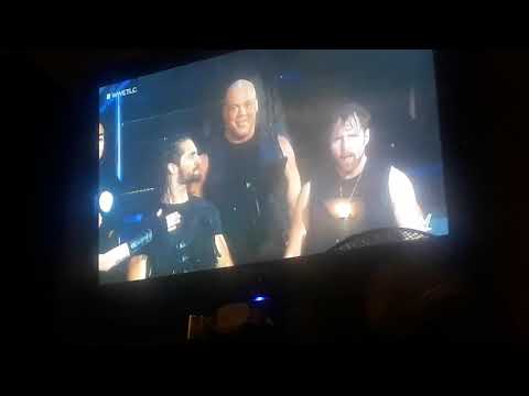 The Shield Entrance with Kurt Angle: TLC Oct 22 2017