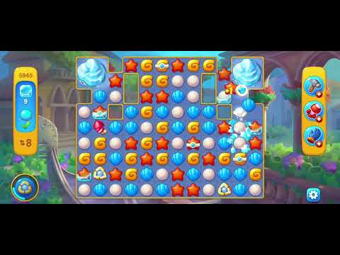5945 Level #Unlocking New Level 5945 #fishdom #playrix  #challenge #Pretty Aqua Fishdom Gaming
