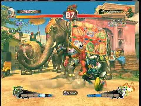 SSFIVAE: El Fuerte (IoriSSF4) vs. Dhalsim (ayakaza777) SD