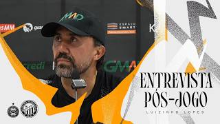 Entrevista pós-jogo | Coritiba (5) 2x2 (6) Operário Ferroviário - Luizinho Lopes