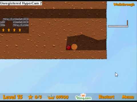 red ball 2 walkthrough level 1-20 + bonus lvl