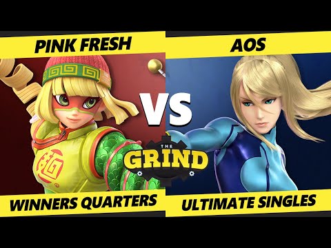 The Grind 157 Winners Quarters - Pink Fresh (Min Min) Vs. AoS (ZSS) Smash Ultimate - SSBU