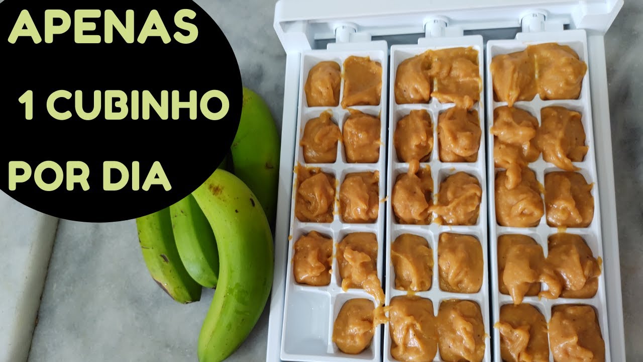 Como fazer Biomassa de banana verde contra DEPRESSÃO, ANSIEDADE, INSONIA