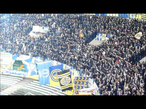Hellas Verona - Modena 3-1: Tifo Butei in Curva Sud.