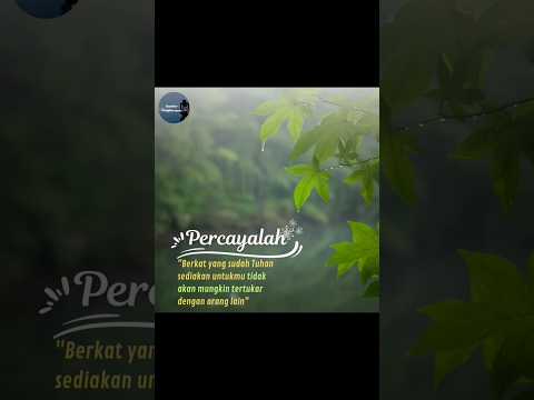 Berkat Tuhan tidak pernah bisa tertukar untukmu