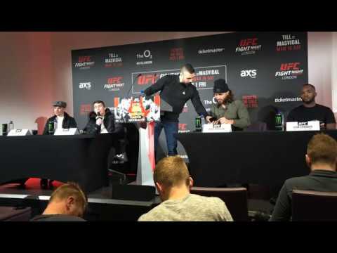UFC London: Till vs Masvidal Press Conference