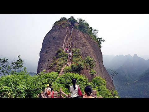 湖南省邵陽市新寧縣崀山駱駝峰的一座天然丹霞地貌博物館 (粵語現場解述) 2018C Camel Peak & Pepper Peak of Jiali Peak Scenic Area