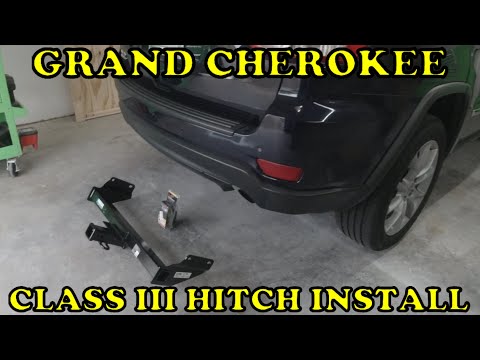2012 Jeep Grand Cherokee Class III Hitch Installation