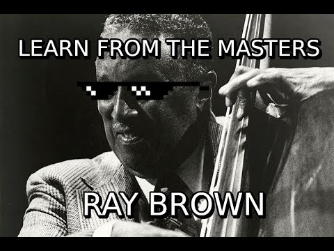 Learn From The Masters #3 - The Jazz Blues with Ray Brown