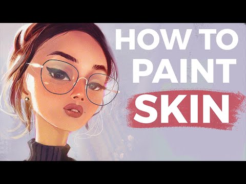 HOW TO PAINT SKIN - ANY SKIN TONE!