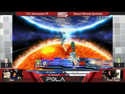 CFLS74 - PrinceRamen (Palutena) vs Mugi (Corrin) - WQF