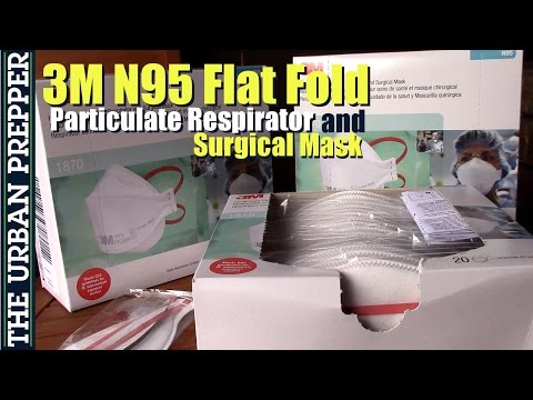 3M N95 Flat Fold Respirator Masks (#Coronavirus)