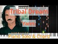 🎹Tribal Dream, Solo & Chord, Yanni, Synthesia Piano