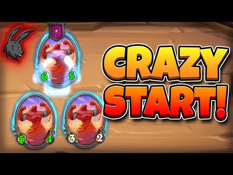 I Have this Start as SHUDDERWOCK?! | Hearthstone Battlegrounds