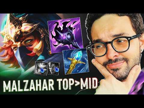 VOCÊ ESTÁ JOGANDO DE MALZAHAR NA LANE ERRADA!