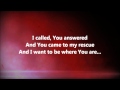 Came To My Rescue Hillsong United W Lyrics