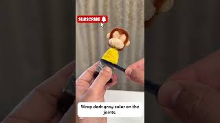 FuzzyTwist Easy pipe cleaner craft, Angry Monkey Character 🐵🔥  | Handmade Funny Creators.