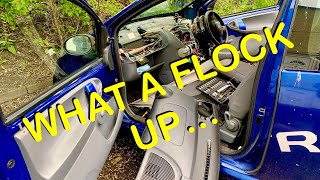 Citroen C1 Dash Removal + Dash Flocking Using Cheapest eBay Dash Flock Kit. 107/Aygo/CityBug
