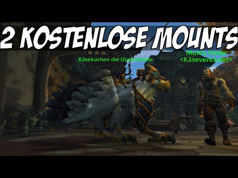 Neu mit 10.1.5! So bekommt ihr 2 KOSTENLOSE MOUNTS in fünf Minuten