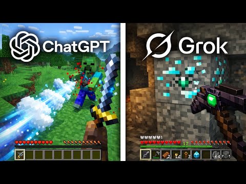 ChatGPT vs Grok Make a Minecraft Add-On From Scratch