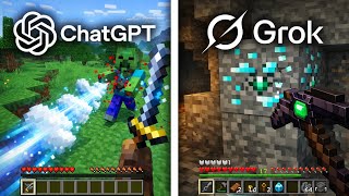 ChatGPT vs Grok Make a Minecraft Add-On From Scratch