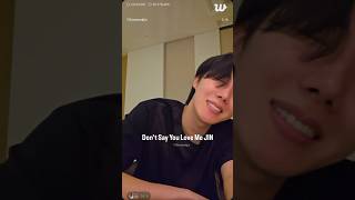 Download lagu Jhope singing “don’t say you love me” in live❤️ #jinecho #jin #jhope #bts mp3 Download lagu Jhope singing “don’t say you love me” in live❤️ #jinecho #jin #jhope #bts mp3