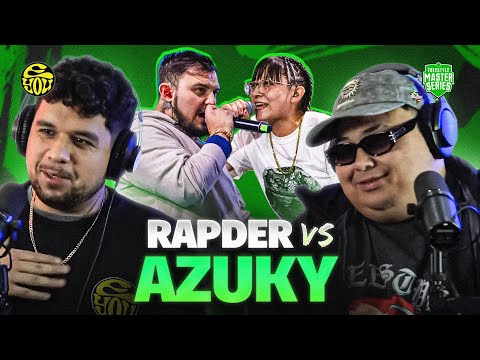 AZUKY LOST CONTROL OF THE LEAGUE! - Reaction to AZUKY vs RAPDER in FMS MEXICO - EYOU TV