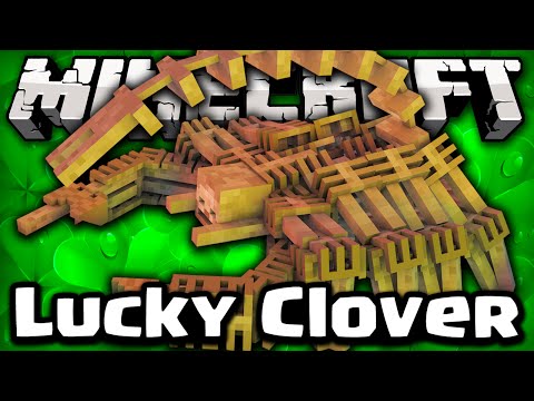 Minecraft - LUCKY CLOVER EMPEROR SCORPION CHALLENGE GAMES! (OreSpawn / Lucky Clover Mod)
