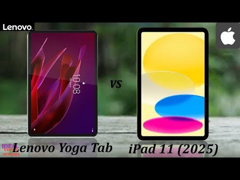 Lenovo Yoga Tab vs iPad 11th Gen 2025 which is best for you?