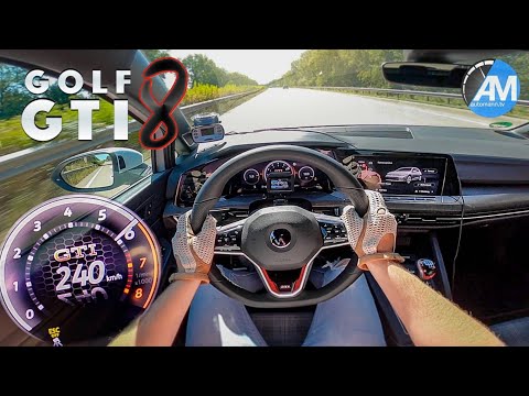 21 Volkswagen Golf 8 Gti Subjected To Autobahn Speed Test Autoevolution