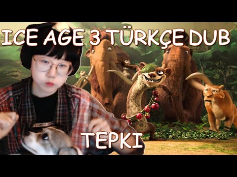 Buz Devri 3 Türkçe Dublaj Tepki | Ice Age 3 Turkish Dubbed Reaction | The JoJo Baggins