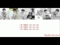 U Kiss 유키스 Believe Color Coded Hangul Romanization English