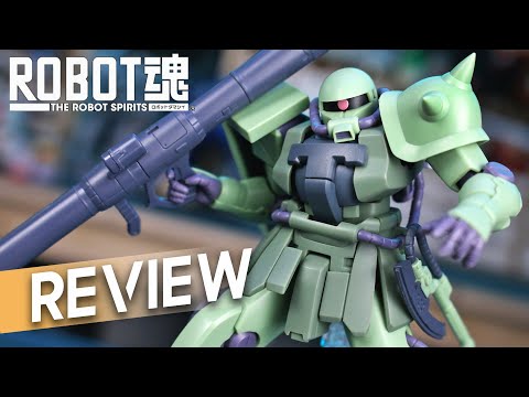 Zaku II F2 - Robot Damashii Side-MS Ver.A.N.I.M.E. - Review!