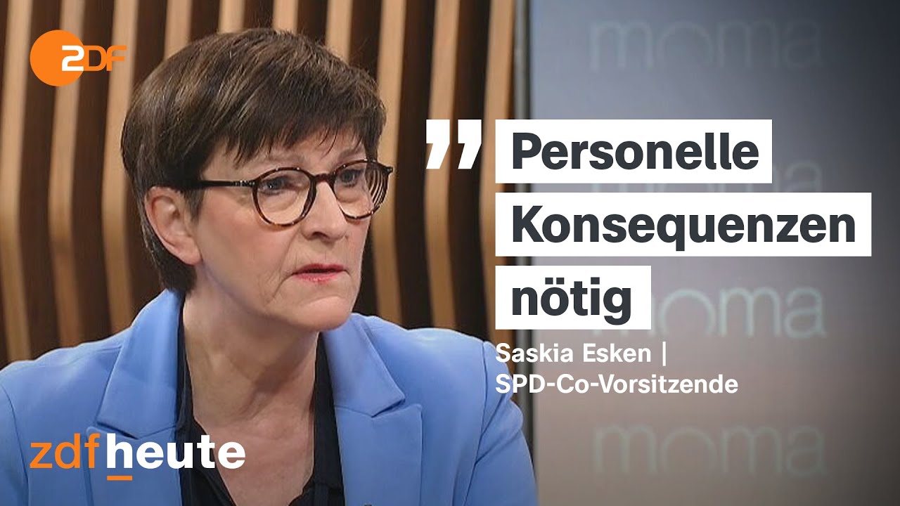Koalitionsgespräche und Personalien nach der Bundestagswahl: SPD-Chefin Saskia Esken im Interview