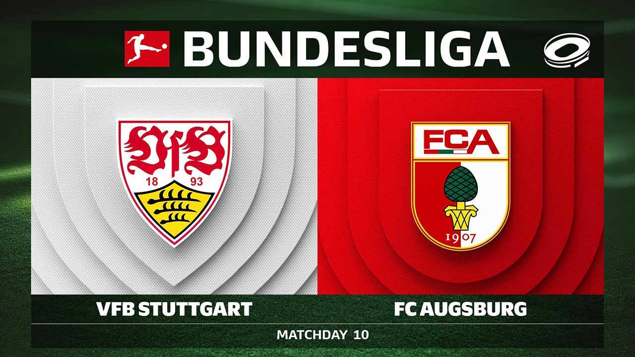 LIVE 🔴 VfB Stuttgart vs. FC Augsburg | Matchday 10 - Bundesliga 2025/26